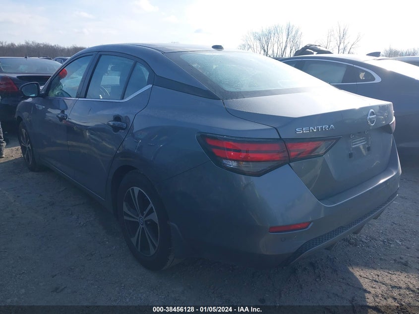 VIN 3N1AB8CV9PY317038 2023 NISSAN SENTRA SV