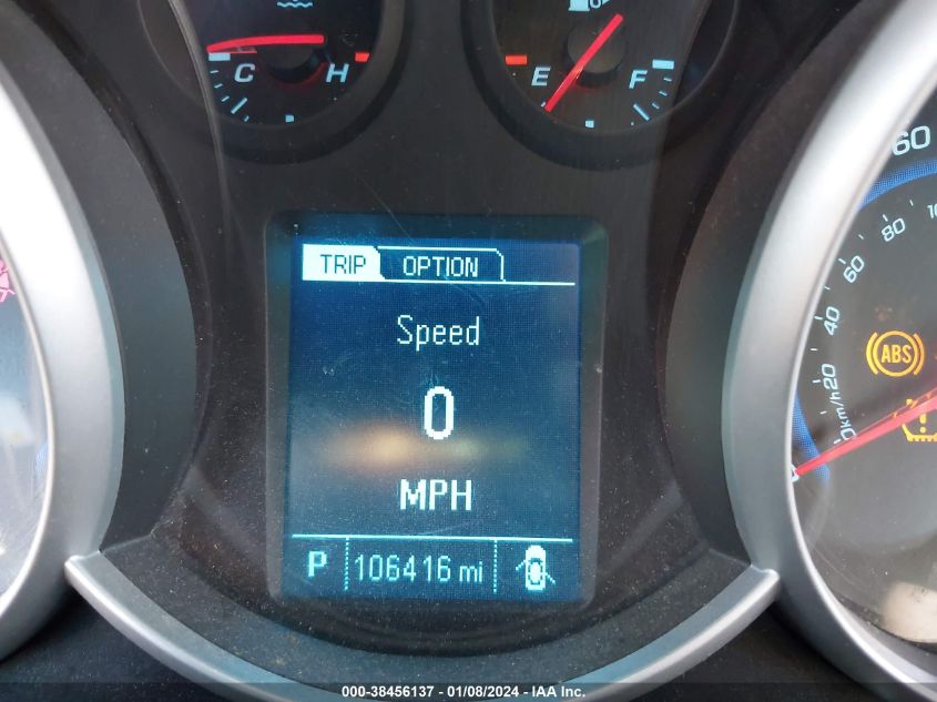 2013 CHEVROLET CRUZE 1LT AUTO - 1G1PC5SB5D7276472