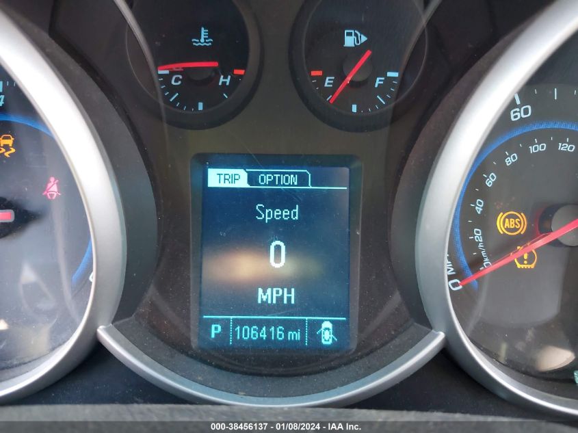 2013 CHEVROLET CRUZE 1LT AUTO - 1G1PC5SB5D7276472