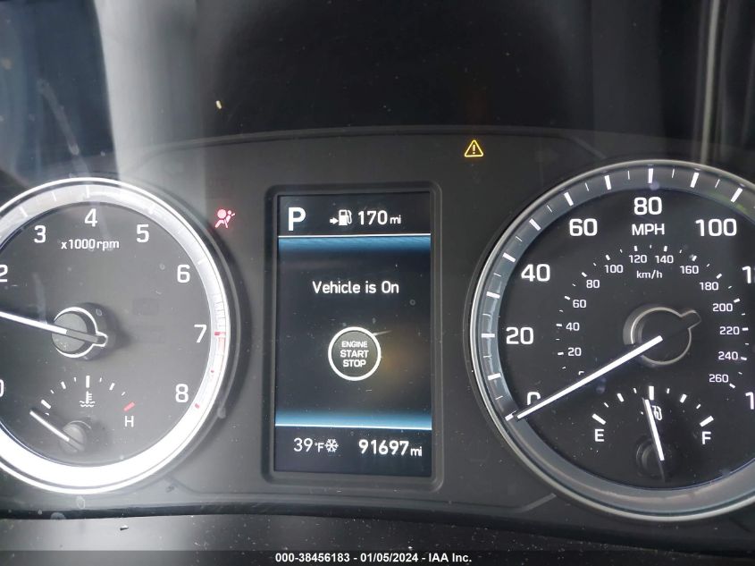 2019 HYUNDAI SONATA SEL - 5NPE34AF8KH785333