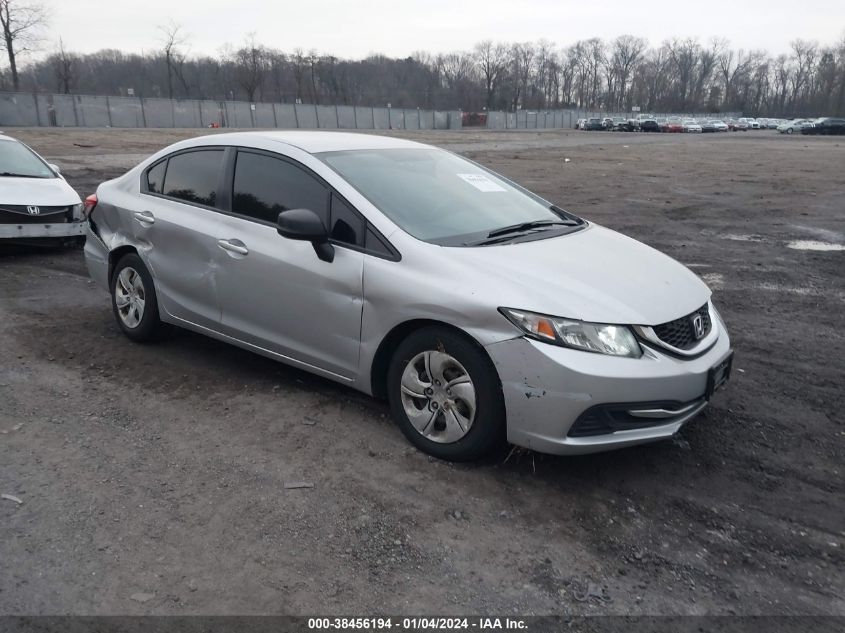2015 HONDA CIVIC LX - 19XFB2F50FE204381