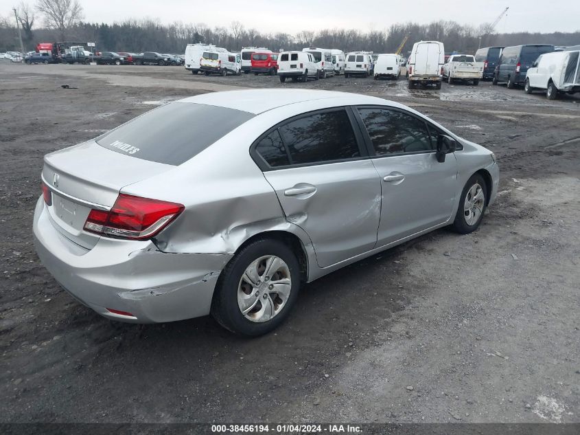 2015 HONDA CIVIC LX - 19XFB2F50FE204381