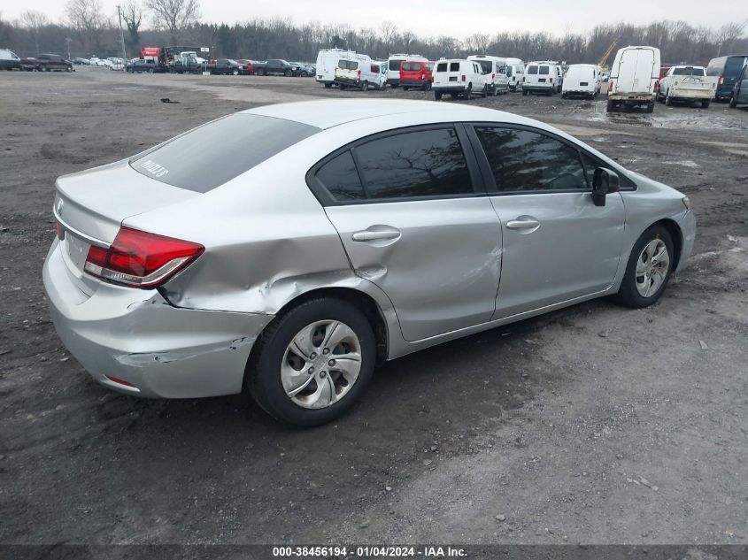 2015 HONDA CIVIC LX - 19XFB2F50FE204381