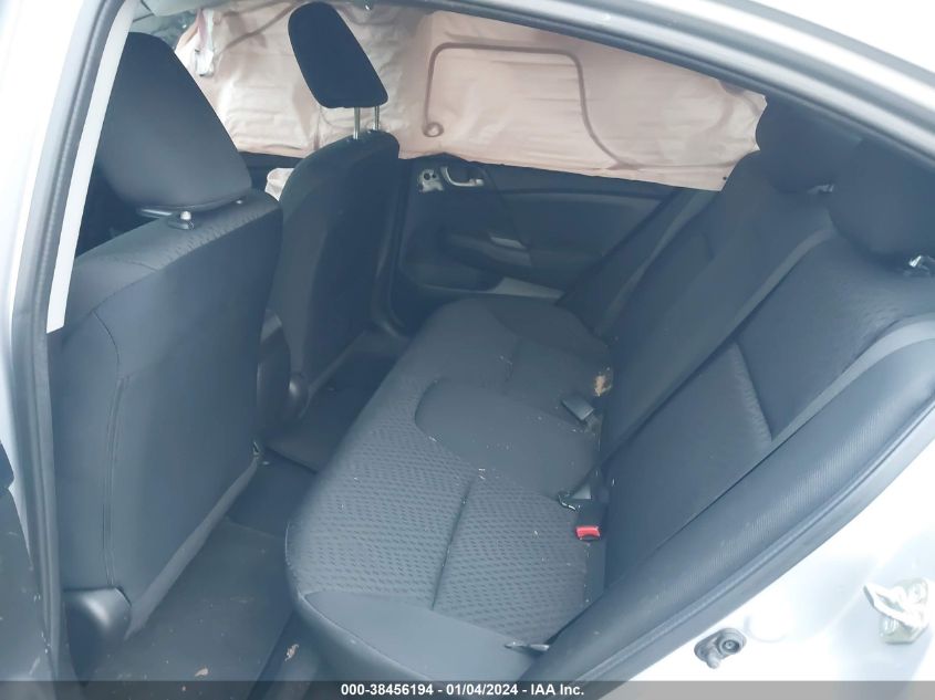 2015 HONDA CIVIC LX - 19XFB2F50FE204381