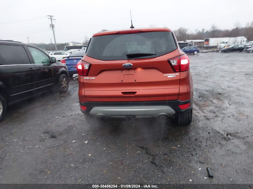 2019 FORD ESCAPE TITANIUM - 1FMCU9J99KUB49372