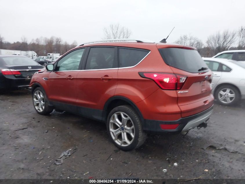 2019 FORD ESCAPE TITANIUM - 1FMCU9J99KUB49372