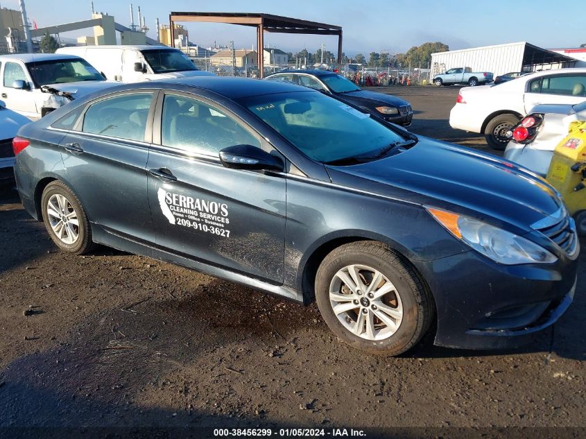 2014 HYUNDAI SONATA GLS - 5NPEB4AC9EH867780