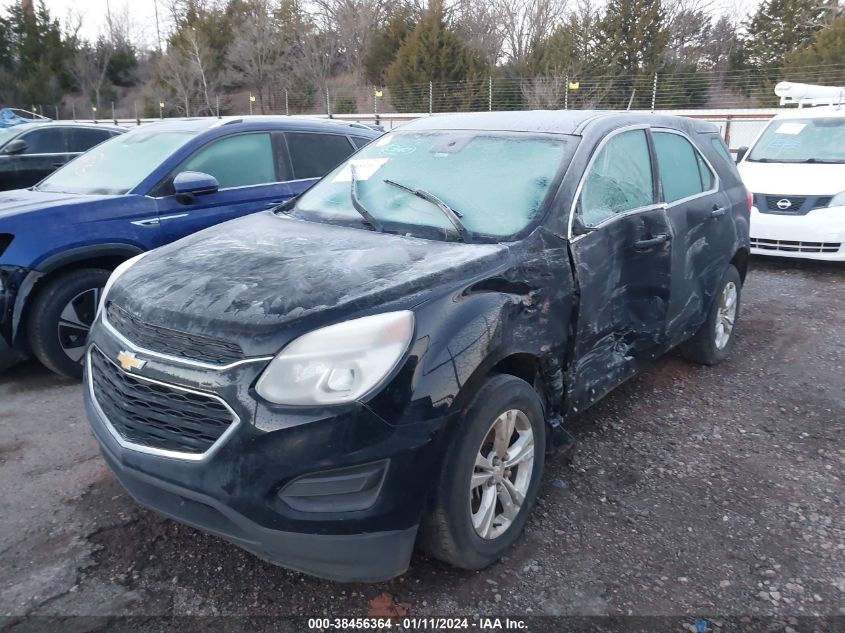 2016 CHEVROLET EQUINOX LS - 2GNALBEK8G1110639