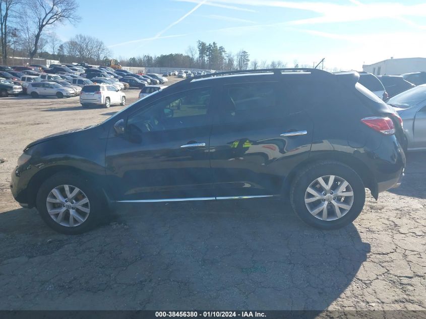 2014 NISSAN MURANO SL - JN8AZ1MW2EW504489