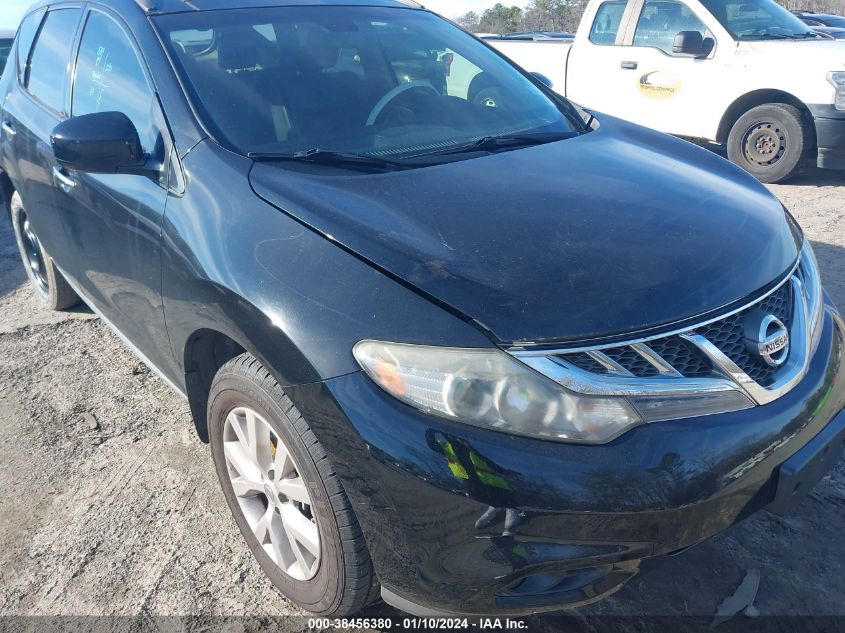 2014 NISSAN MURANO SL - JN8AZ1MW2EW504489