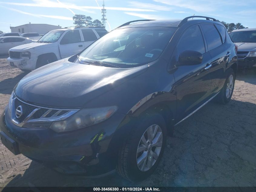 2014 NISSAN MURANO SL - JN8AZ1MW2EW504489