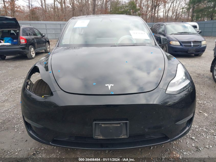 2021 TESLA MODEL Y LONG RANGE DUAL MOTOR ALL-WHEEL DRIVE - 5YJYGDEE5MF082132