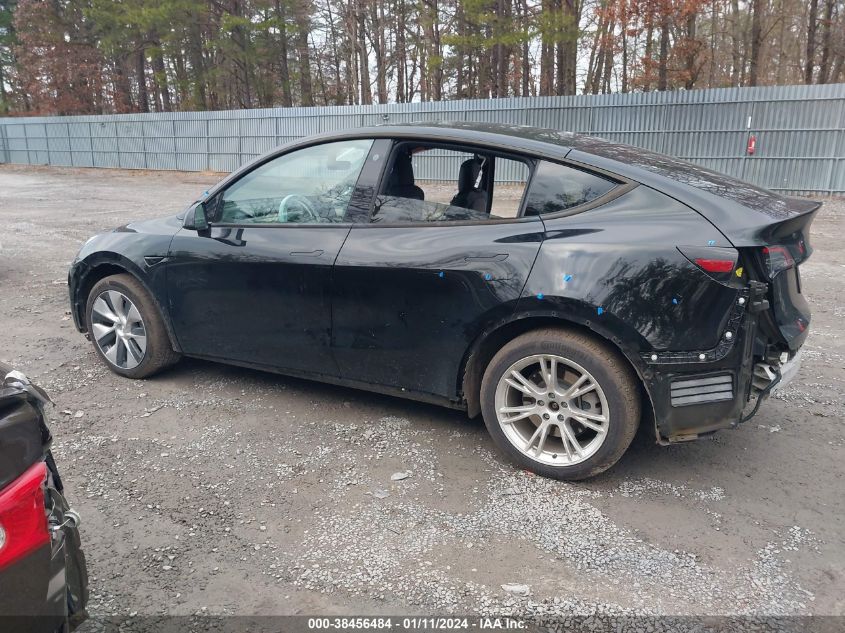 2021 TESLA MODEL Y LONG RANGE DUAL MOTOR ALL-WHEEL DRIVE - 5YJYGDEE5MF082132