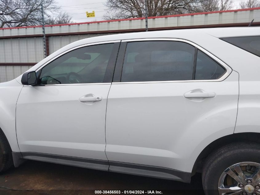 2013 CHEVROLET EQUINOX LS - 1GNALBEK6DZ104390