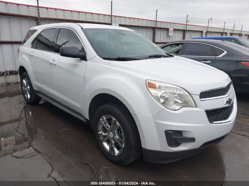 2013 CHEVROLET EQUINOX LS - 1GNALBEK6DZ104390