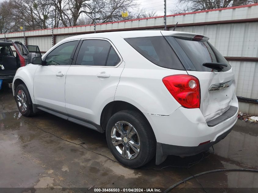 2013 CHEVROLET EQUINOX LS - 1GNALBEK6DZ104390