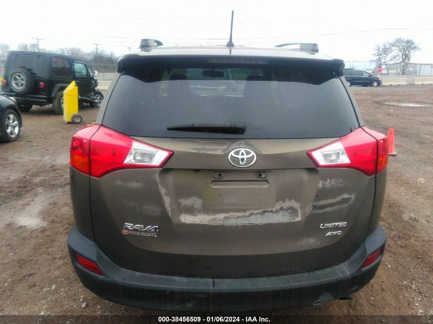 2013 TOYOTA RAV4 LIMITED - 2T3DFREV7DW034205