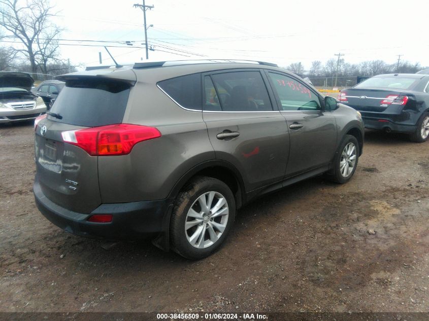 2013 TOYOTA RAV4 LIMITED - 2T3DFREV7DW034205