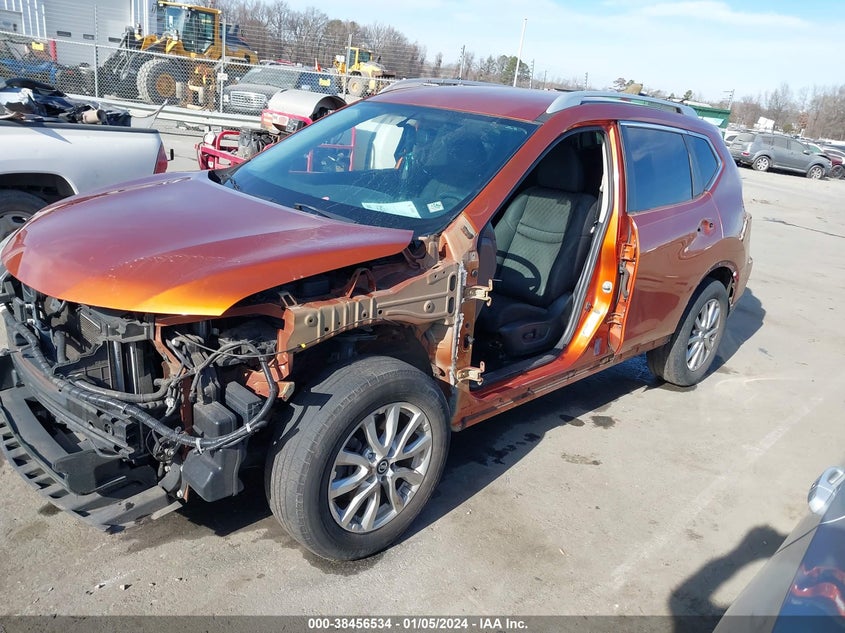 VIN 5N1AT2MNXHC841732 2017 NISSAN ROGUE SV