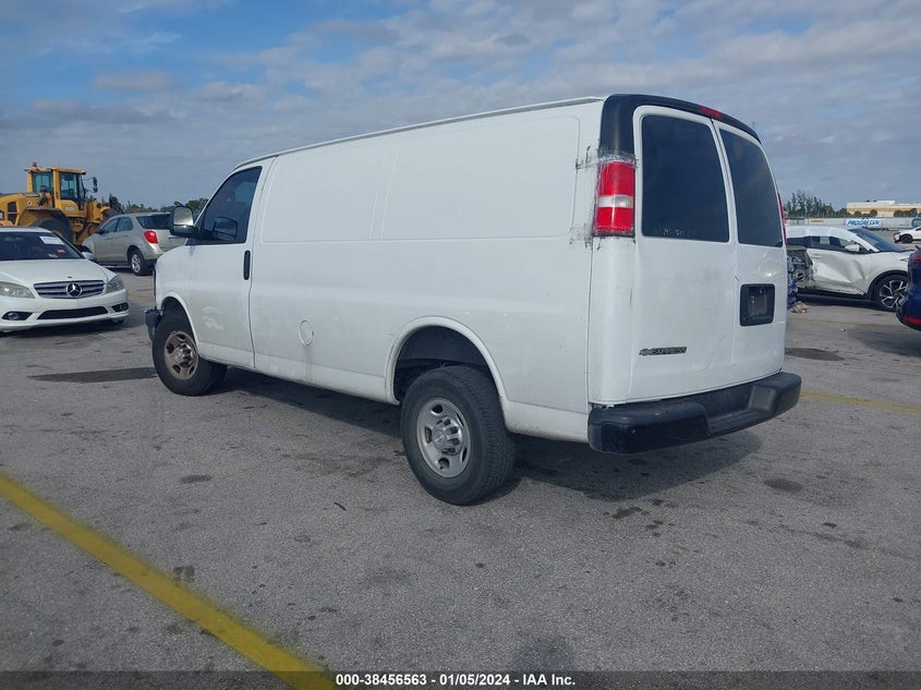 VIN 1GCWGAFF4H1346405 2017 CHEVROLET EXPRESS 2500 WORK VAN