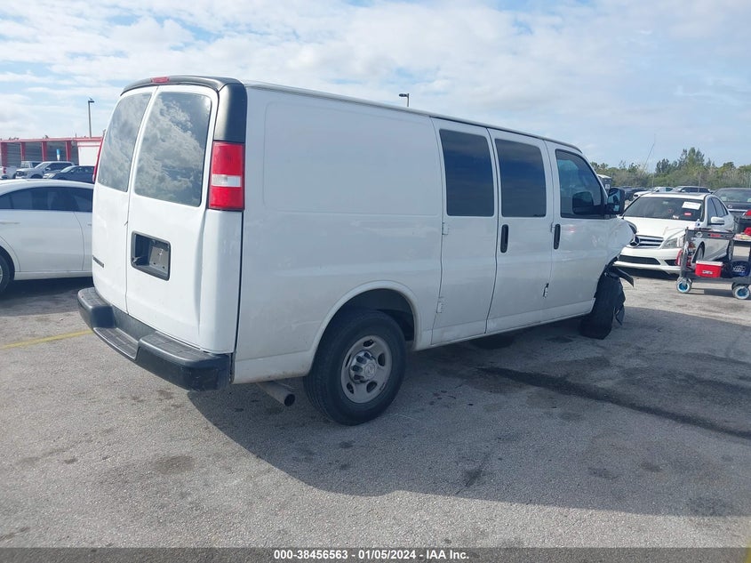 VIN 1GCWGAFF4H1346405 2017 CHEVROLET EXPRESS 2500 WORK VAN