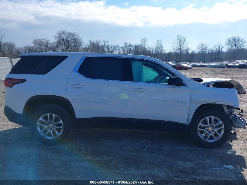 2022 CHEVROLET TRAVERSE FWD LS - 1GNERFKW5NJ180603
