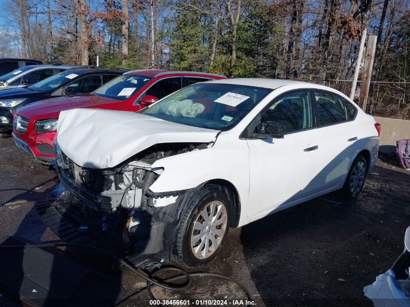 2019 NISSAN SENTRA S/SV/SR/SL - 3N1AB7AP7KY316641