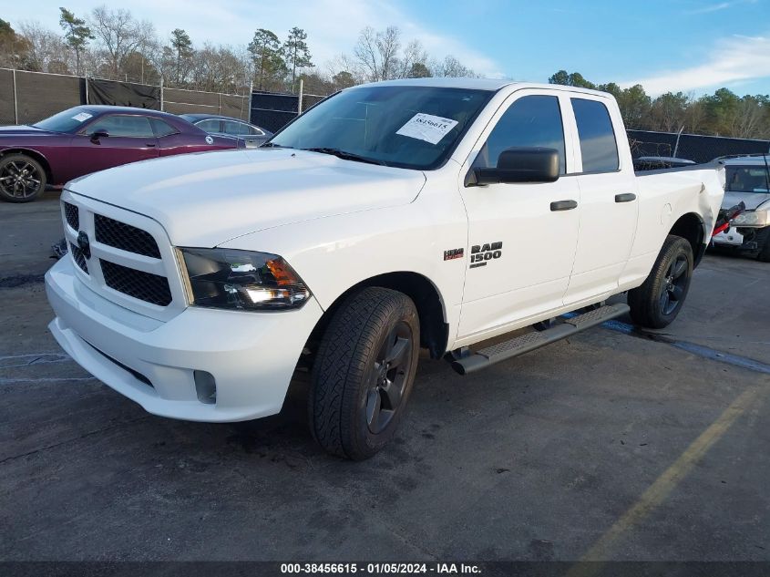 2019 RAM 1500 CLASSIC EXPRESS QUAD CAB 4X2 6'4 BOX - 1C6RR6FT9KS552533