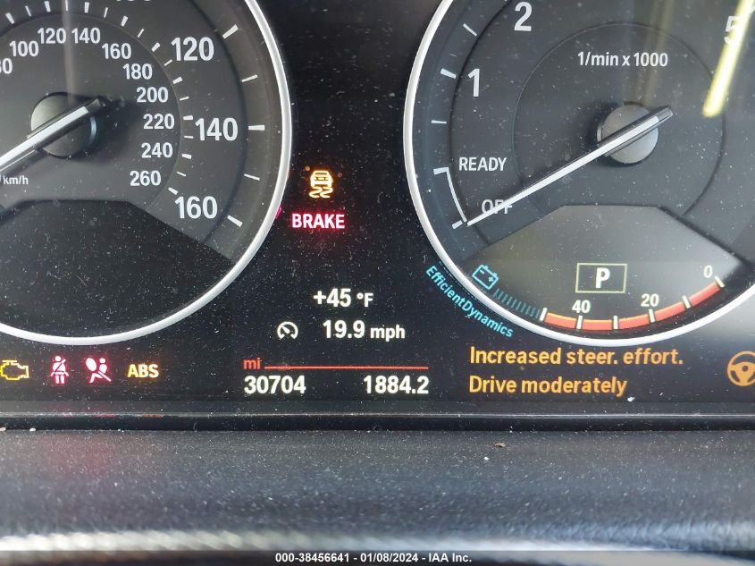 2015 BMW 320I XDRIVE - WBA3C3G51FNT53444