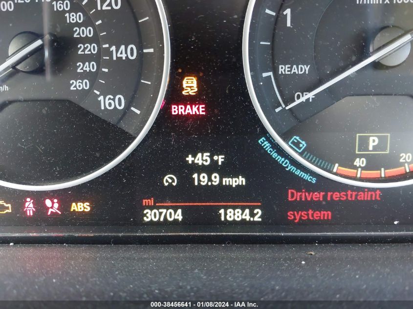 2015 BMW 320I XDRIVE - WBA3C3G51FNT53444