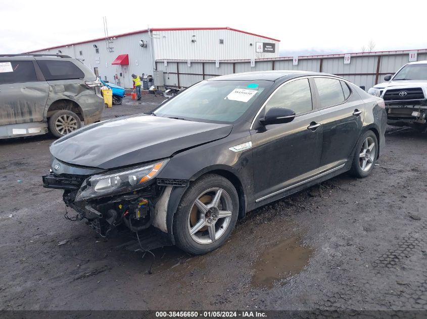 2014 KIA OPTIMA HYBRID EX - KNAGN4AD1E5068436
