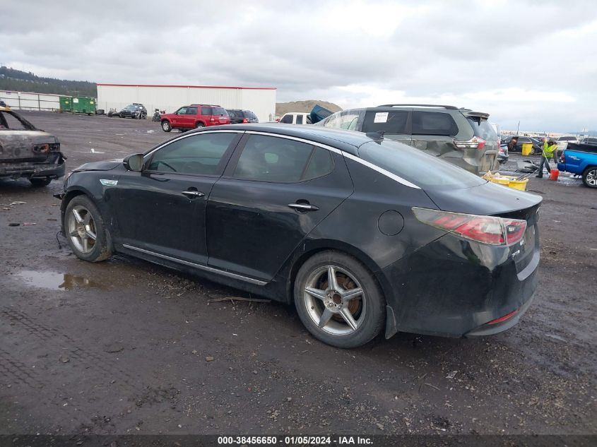 2014 KIA OPTIMA HYBRID EX - KNAGN4AD1E5068436