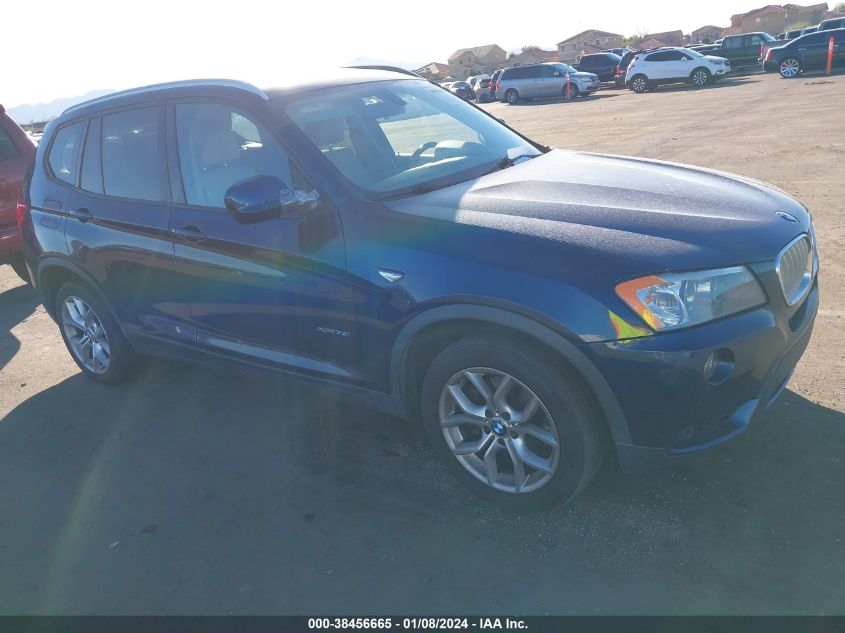 2013 BMW X3 XDRIVE35I - 5UXWX7C50DL977874