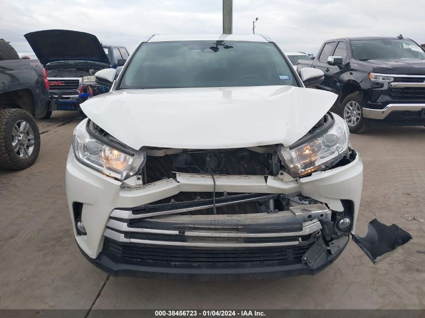 2019 TOYOTA HIGHLANDER XLE - 5TDKZRFH8KS320571