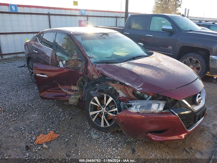 2017 NISSAN MAXIMA 3.5S/SV/SL/SR/PLAT - 1N4AA6AP2HC391605