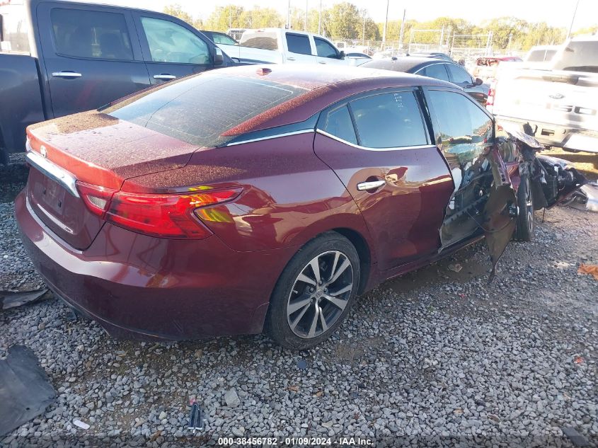 2017 NISSAN MAXIMA 3.5S/SV/SL/SR/PLAT - 1N4AA6AP2HC391605