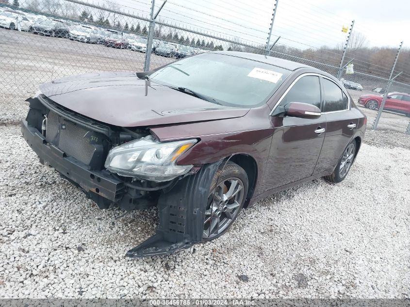 2014 NISSAN MAXIMA 3.5 S - 1N4AA5AP1EC477672