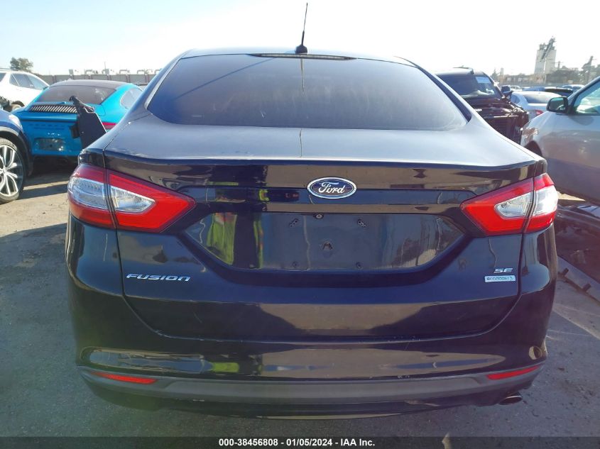 2016 FORD FUSION SE - 3FA6P0HD9GR151500