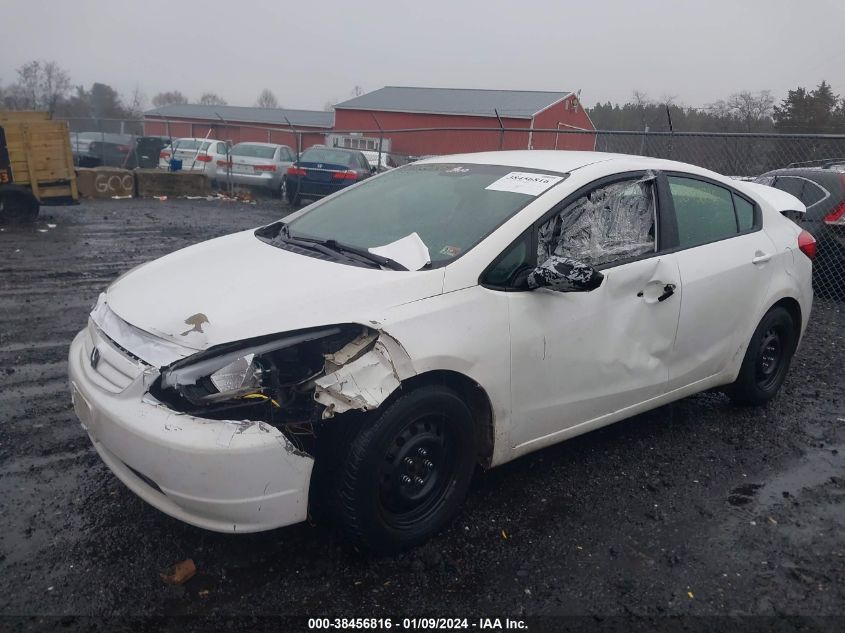 2016 KIA FORTE LX - KNAFK4A62G5598133