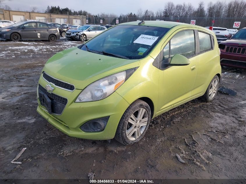 2013 CHEVROLET SPARK 1LT AUTO - KL8CD6S99DC502910