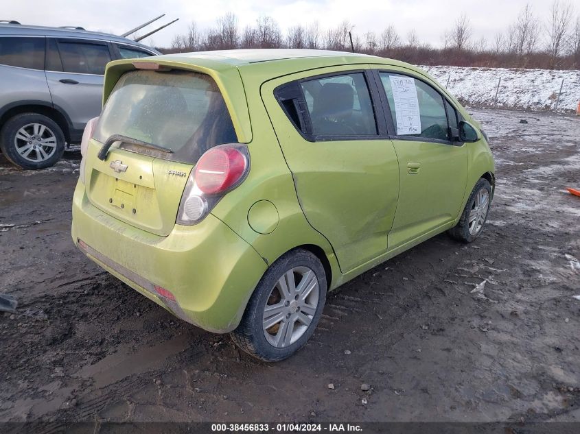 2013 CHEVROLET SPARK 1LT AUTO - KL8CD6S99DC502910