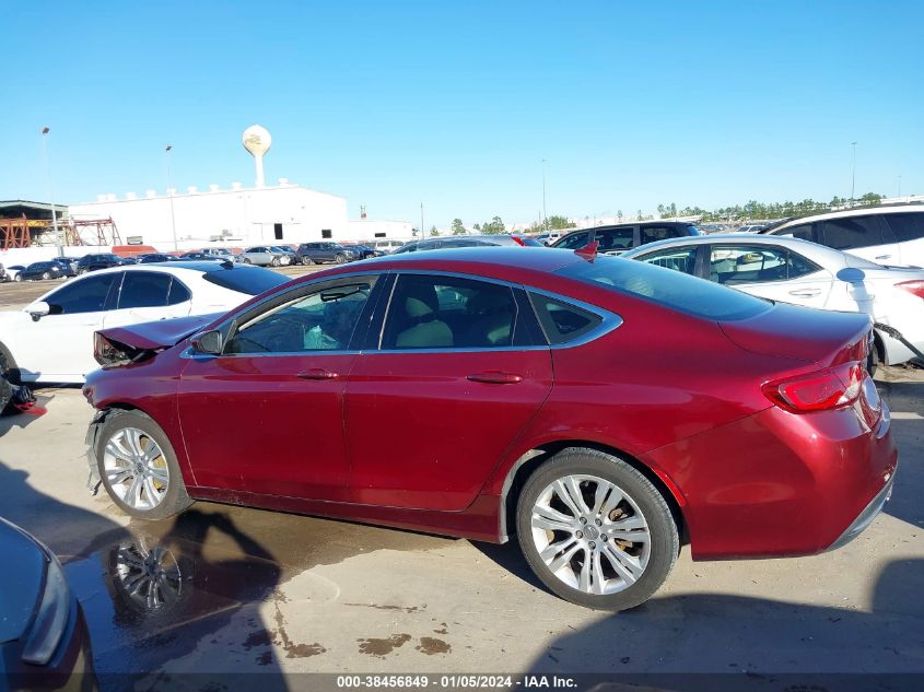 2015 CHRYSLER 200 LIMITED - 1C3CCCAB5FN672383