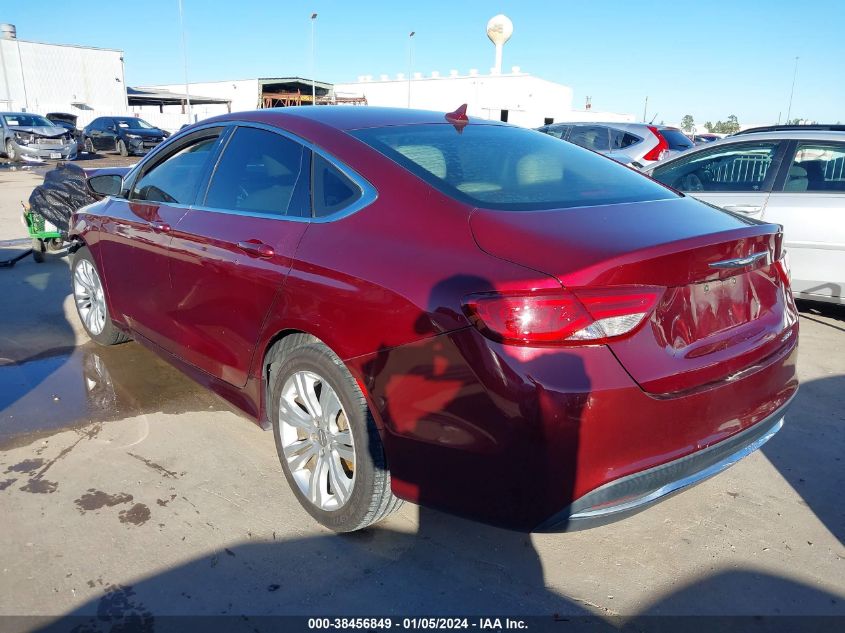 2015 CHRYSLER 200 LIMITED - 1C3CCCAB5FN672383