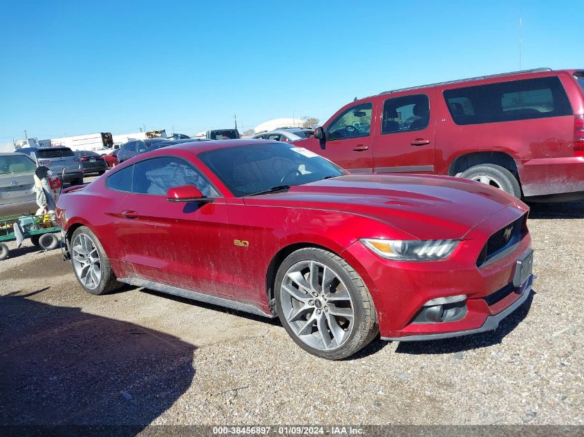 2015 FORD MUSTANG GT - 1FA6P8CF2F5362501