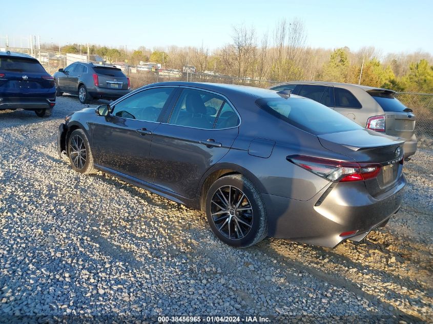 2022 TOYOTA CAMRY SE - 4T1G11AK0NU711095