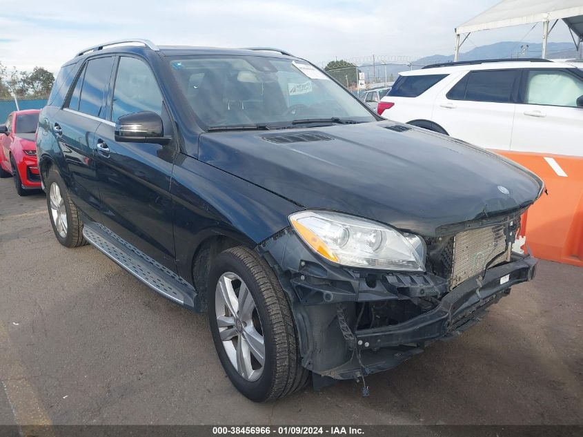 2015 MERCEDES-BENZ ML 250 BLUETEC 4MATIC - 4JGDA0EB9FA471071