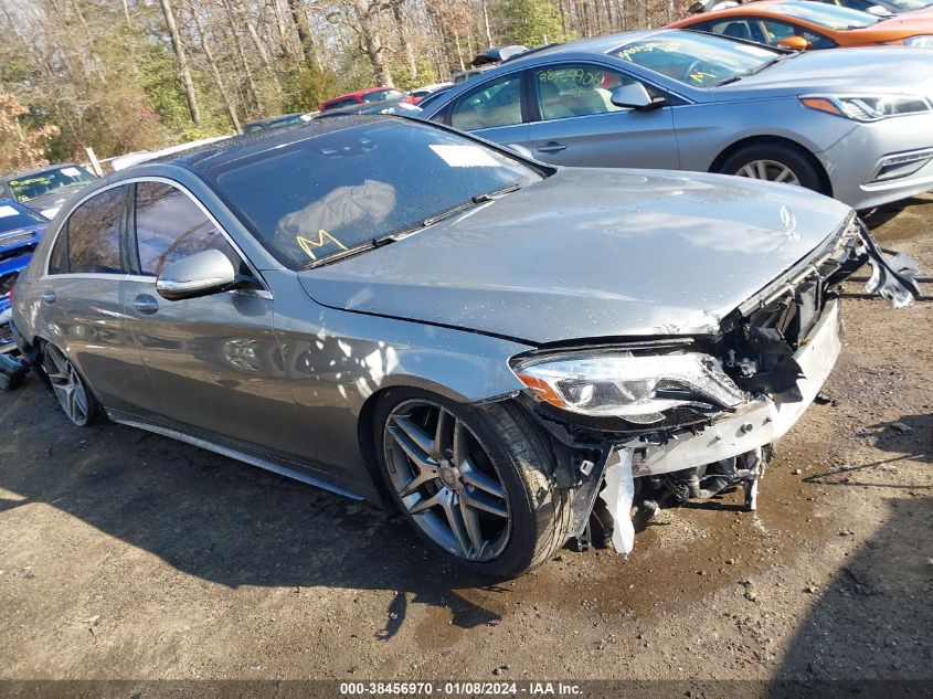 2015 MERCEDES-BENZ S 550 4MATIC - WDDUG8FB6FA092471