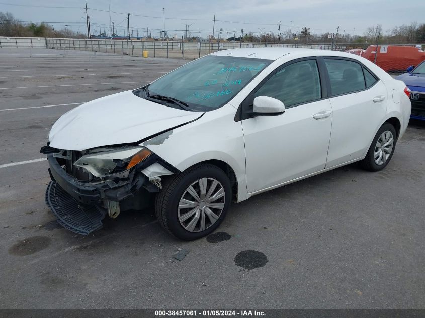 2014 TOYOTA COROLLA LE - 5YFBURHE6EP082878