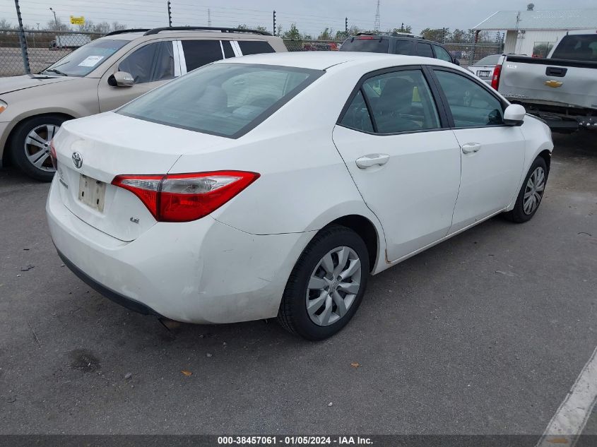 2014 TOYOTA COROLLA LE - 5YFBURHE6EP082878