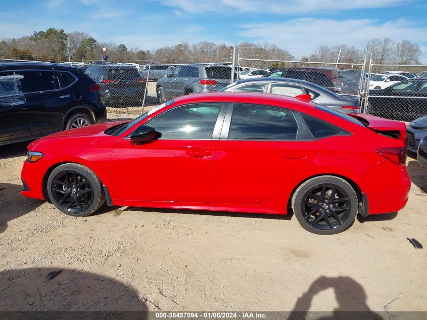 2022 HONDA CIVIC SPORT - 2HGFE2F51NH553349